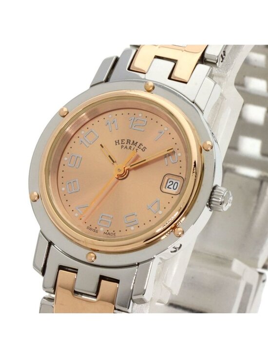 Hermes Clipper New Buckle Watch SS Ssxpgp main image 4